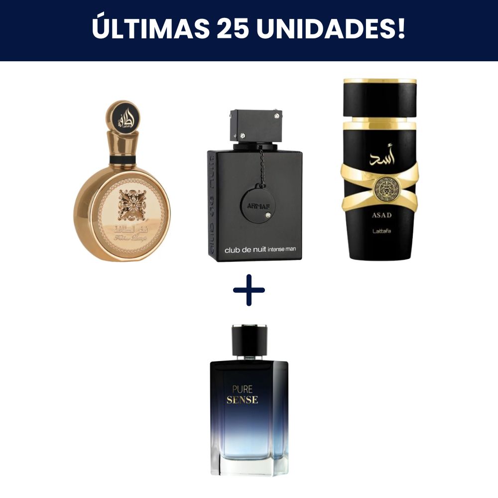 [PAGUE 3 LEVE 4] Combo Feromônios – Decants 5ml