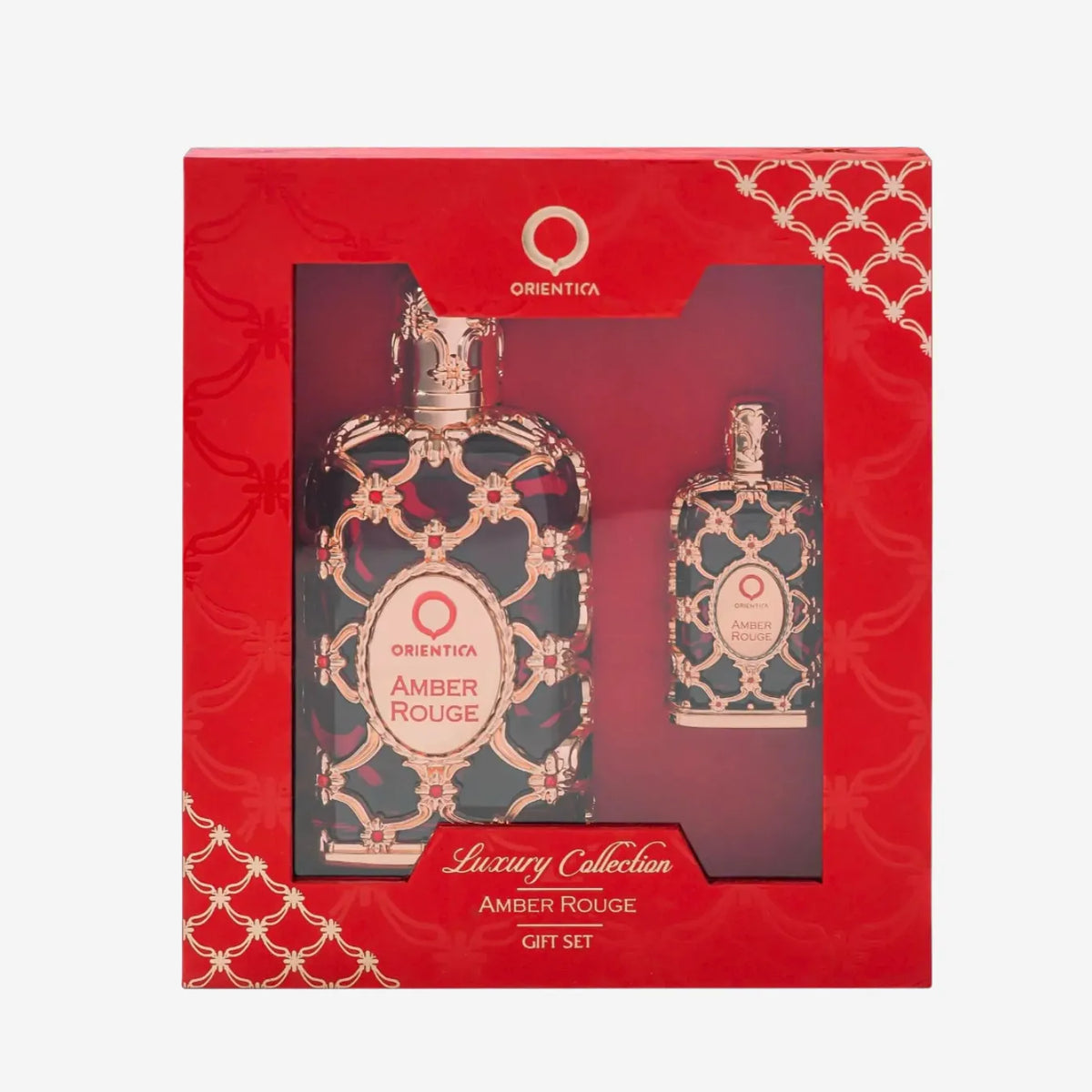 Kit Perfume Amber Rouge Orientica Eau de Parfum 30ml + Miniatura 7ml