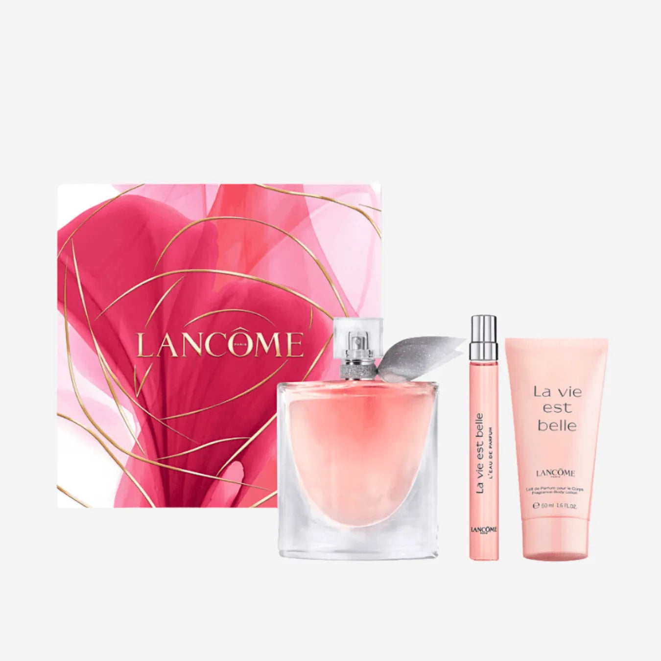 Kit Perfume Lancôme La Vie Est Belle Eau de Parfum 100ml + Miniatura 10ml + Loção Hidratante 50ml