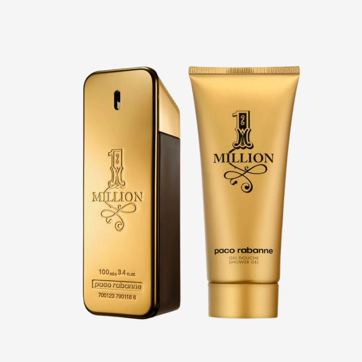 Kit Perfume Paco Rabanne 1 Million Eau de Toilette 100ml + Gel de Banho 100ml